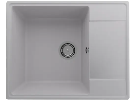 Кухонная мойка ULGRAN Quartz Prima 605 прямоугольная реверсивная