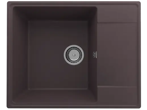 Кухонная мойка ULGRAN Quartz Prima 605 прямоугольная реверсивная