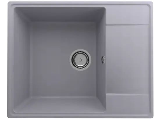 Кухонная мойка ULGRAN Quartz Prima 605 прямоугольная реверсивная