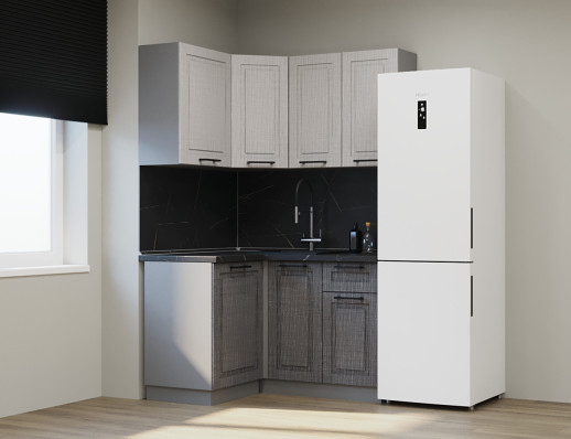 Кухонный гарнитур «Кухонный гарнитур «Аликанте - 8 (1200х1400 мм)»»