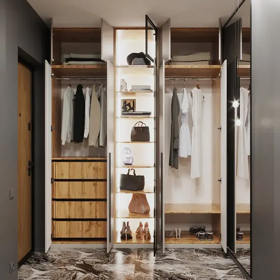 Шкаф 2000 Грей классик шагрень Либерти