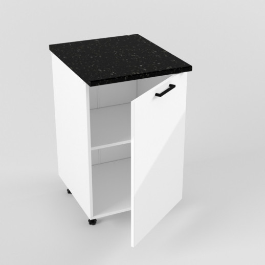 Кухонный гарнитур «Кухонный гарнитур «Шкаф нижний 450 Белый глянец»»