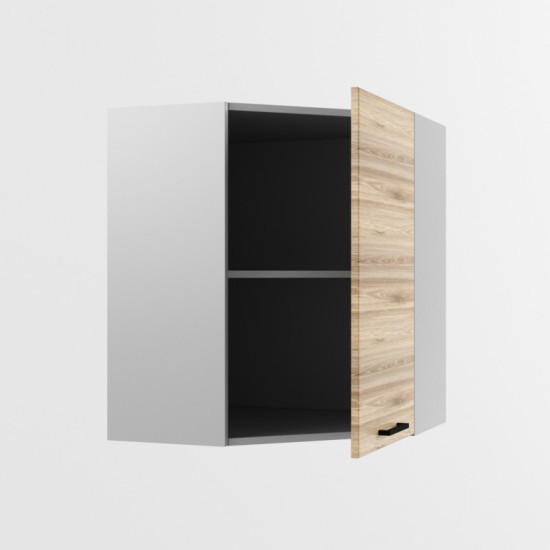 Шкаф верхний угловой Лофт 