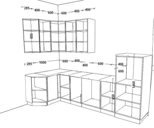 Изумрудное дерево 1285*3000