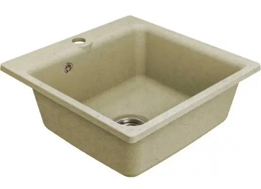 Кухонный гарнитур «Кухонный гарнитур «Мойка GranFest Smart GF-SM430 песочная»»