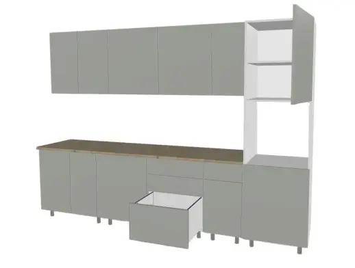 Кухонный гарнитур «Кухонный гарнитур «Аликанте арт.25 - 3000»»