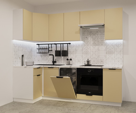 Кухонный гарнитур «Кухонный гарнитур «Стамбул - 11 (1000х2450 мм)»»