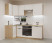 Кухонный гарнитур «Кухонный гарнитур «Фаска Тальк - 2 (1000х2200 мм)»»