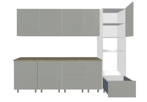 Кухонный гарнитур «Кухонный гарнитур «Аликанте - 31 (2800 мм)»»