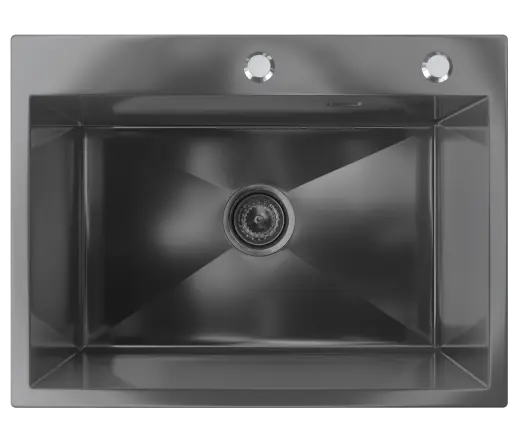 ULGRAN Steel 600 x 450 цвет «черная брашированная сталь»