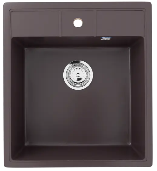 Кухонная мойка ULGRAN U-406 односекционная с отверстием под смеситель