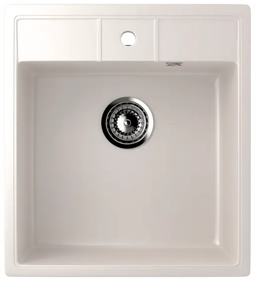 Кухонная мойка ULGRAN U-406 односекционная с отверстием под смеситель