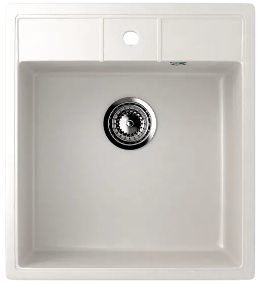 Кухонная мойка ULGRAN U-406 односекционная с отверстием под смеситель