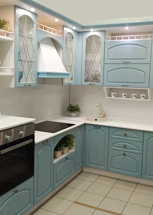 Кухонный гарнитур «Кухонный гарнитур «Роял вуд прованс 2400*2350 мм»»