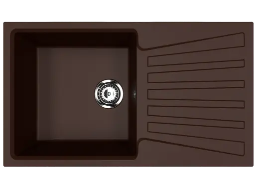 Кухонная мойка ULGRAN U-703 односекционная реверсивная