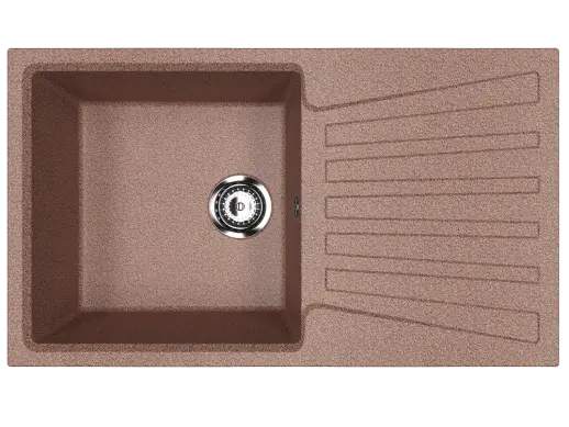 Кухонная мойка ULGRAN U-703 односекционная реверсивная