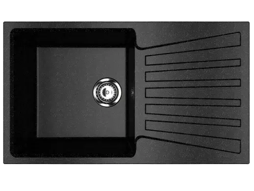 Кухонная мойка ULGRAN U-703 односекционная реверсивная
