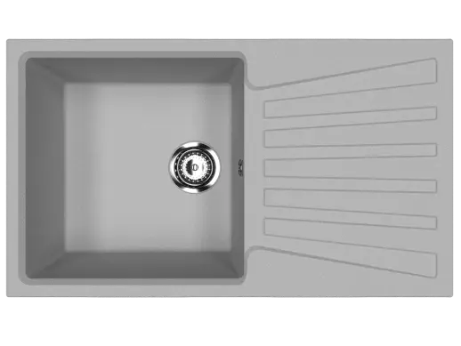 Кухонная мойка ULGRAN U-703 односекционная реверсивная