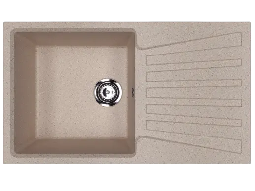 Кухонная мойка ULGRAN U-703 односекционная реверсивная