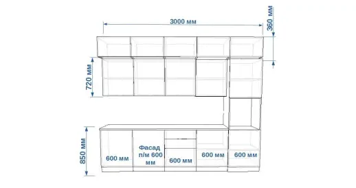 Белый глянец арт. 23 - 3000