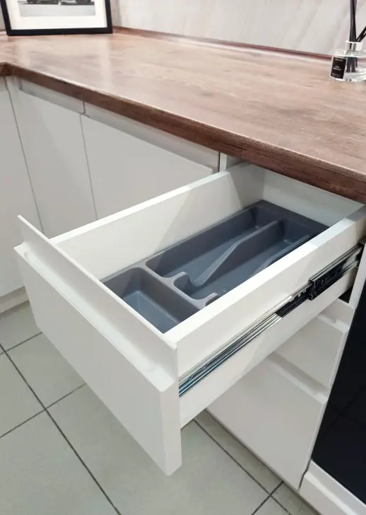 Кухонный гарнитур «Кухонный гарнитур «Орех латте 1100*2600 мм»»