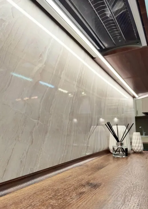 Кухонный гарнитур «Кухонный гарнитур «Орех латте 1100*2600 мм»»