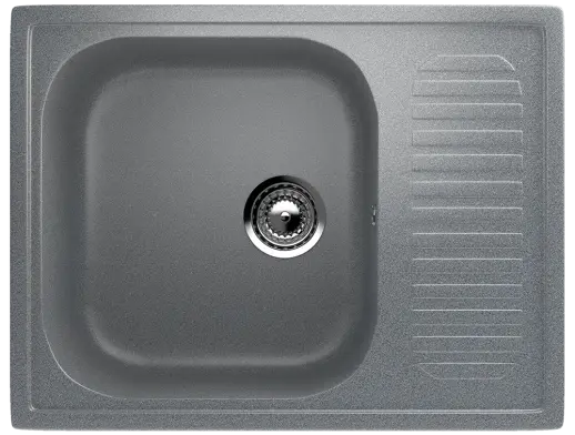 Кухонная мойка ULGRAN U-202 односекционная реверсивная