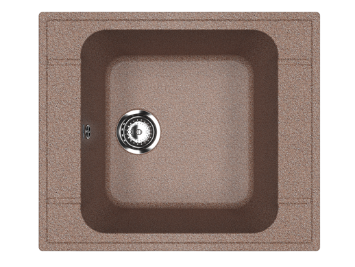 Кухонная мойка ULGRAN U-604 односекционная реверсивная