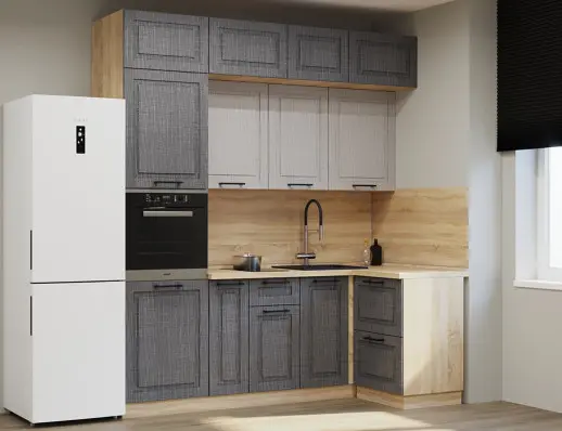 Кухонный гарнитур «Кухонный гарнитур «Аликанте арт.16 - 2300х1200»»