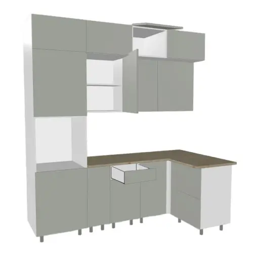 Кухонный гарнитур «Кухонный гарнитур «Аликанте арт.15 - 2300х1200»»