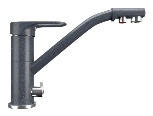 Смеситель ULGRAN U-010 с дополнительным краном для питьевой воды