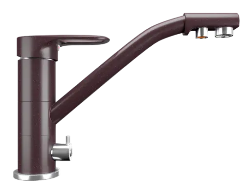 Смеситель ULGRAN U-010 с дополнительным краном для питьевой воды