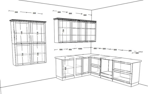 Белый глянец Красный глянец 2000х2600