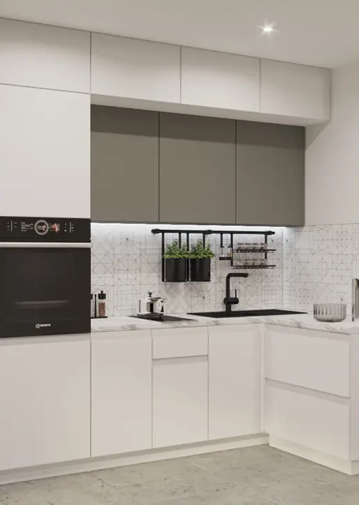 Кухонный гарнитур «Кухонный гарнитур «Акция Лайн 2400*1400 мм»»