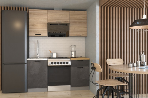 Кухонный гарнитур «Кухонный гарнитур «Лофт - 27 (1600 мм)»»