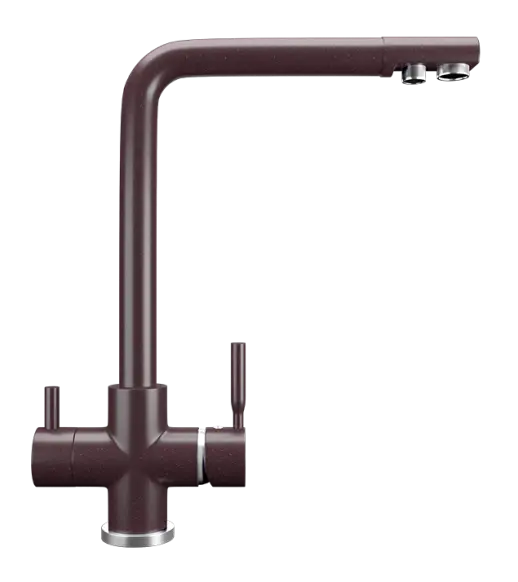 Смеситель ULGRAN U-016 с дополнительным краном для питьевой воды