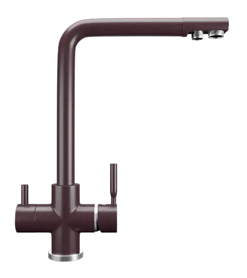 Смеситель ULGRAN U-016 с дополнительным краном для питьевой воды