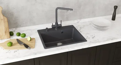 Смеситель ULGRAN U-016 с дополнительным краном для питьевой воды