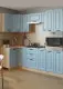 Кухонный гарнитур «Кухонный гарнитур «Роялвуд Голубой Вегас 1000*2400 мм_угловая 2»»