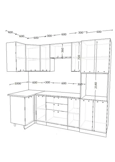 Роялвуд Голубой Вегас 1000*2400