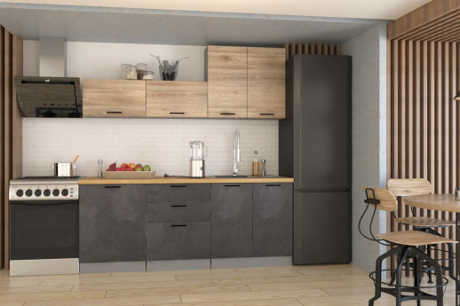 Кухонный гарнитур «Кухонный гарнитур «Лофт - 26 (2000 мм)»»