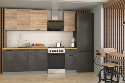 Кухонный гарнитур «Кухонный гарнитур «Лофт - 24 (1800 мм)»»