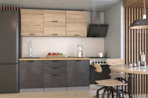 Кухонный гарнитур «Кухонный гарнитур «Лофт - 23 (1800 мм)»»