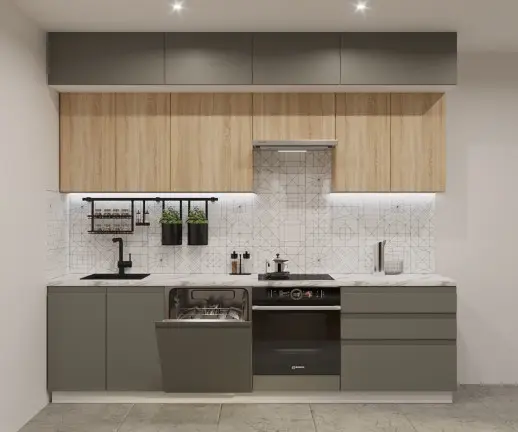 Дуб сонома Обсидиан Акция Лайн арт. 44 - 2800