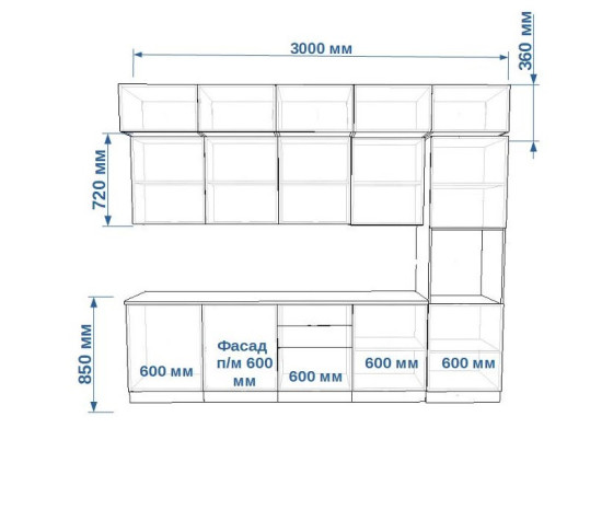 Фаска Обсидиан Тальк - 20 (3000 мм)