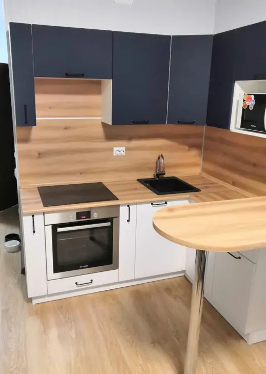 Кухонный гарнитур «Кухонный гарнитур «Майли с барной стойкой »»