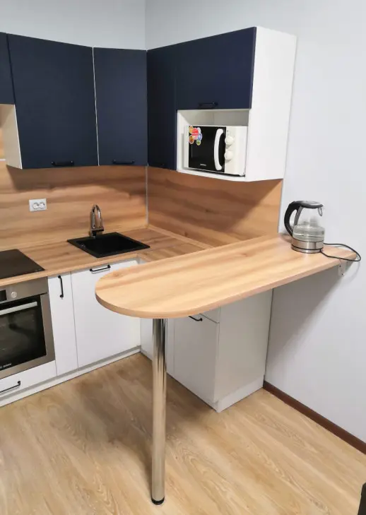 Кухонный гарнитур «Кухонный гарнитур «Майли с барной стойкой »»