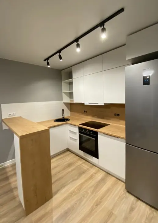 Кухонный гарнитур «Кухонный гарнитур «Белый софт угловая»»