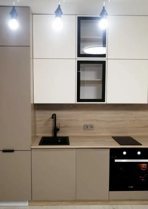 Кухонный гарнитур «Кухонный гарнитур «Софт мокко»»