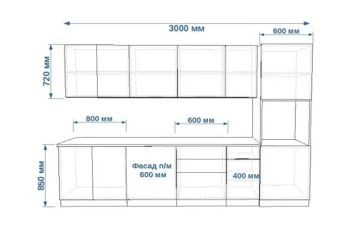Дуб сонома Пикрит 3000